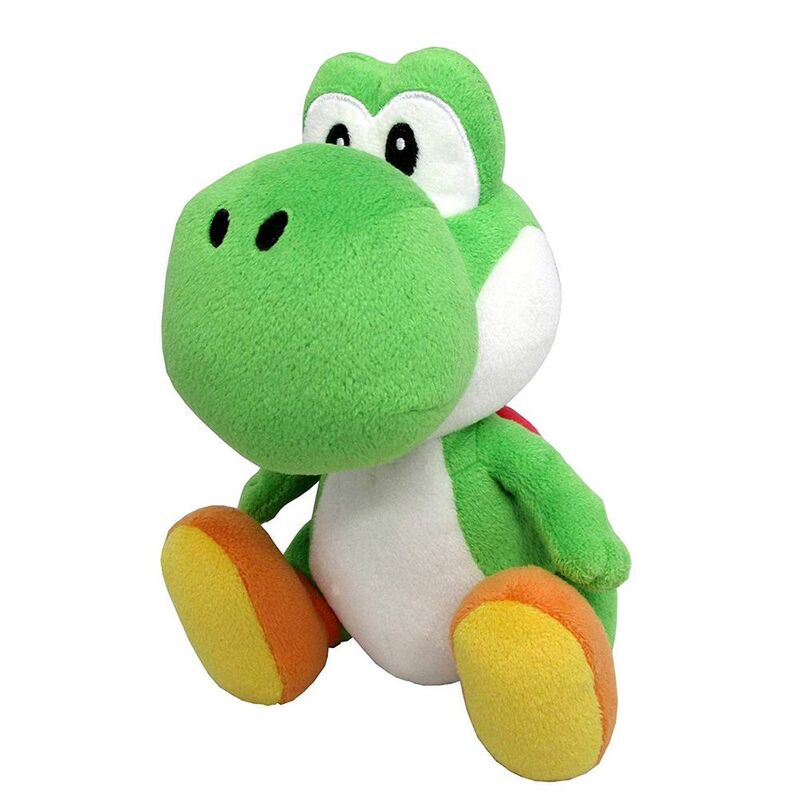 San-Ei Super Mario Yoshi 8-Inch Plush Toy