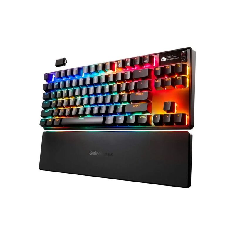 Steelseries Apex Pro Gen 3 TKL Wireless Mechanical Gaming Keyboard - OmniPoint 3.0 Adjustable HyperMagnetic Switches (English Layout) Steelseries Apex Pro Gen 3 TKL Wireless Mechanical Gaming Keyboard - OmniPoint 3.0 Adjustable HyperMagnetic Switches (English Layout)