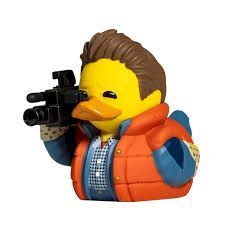 Tubbz Boxed Back To The Future Marty Mcfly 9cm Collectible Rubber Duck