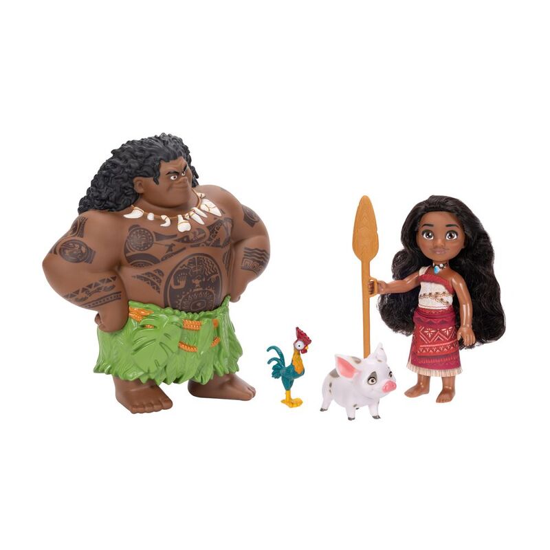 Jakks Pacific Disney Moana 2 Moana And Maui Voyager Petite Gift Set