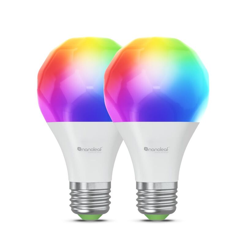 Nanoleaf Essentials E27 Smart A60 Bulb 800LM 2700K6500K 220V240V Wi-Fi - White (Pack of 2) Nanoleaf Essentials E27 Smart A60 Bulb 800LM 2700K6500K 220V240V Wi-Fi - White (Pack of 2)
