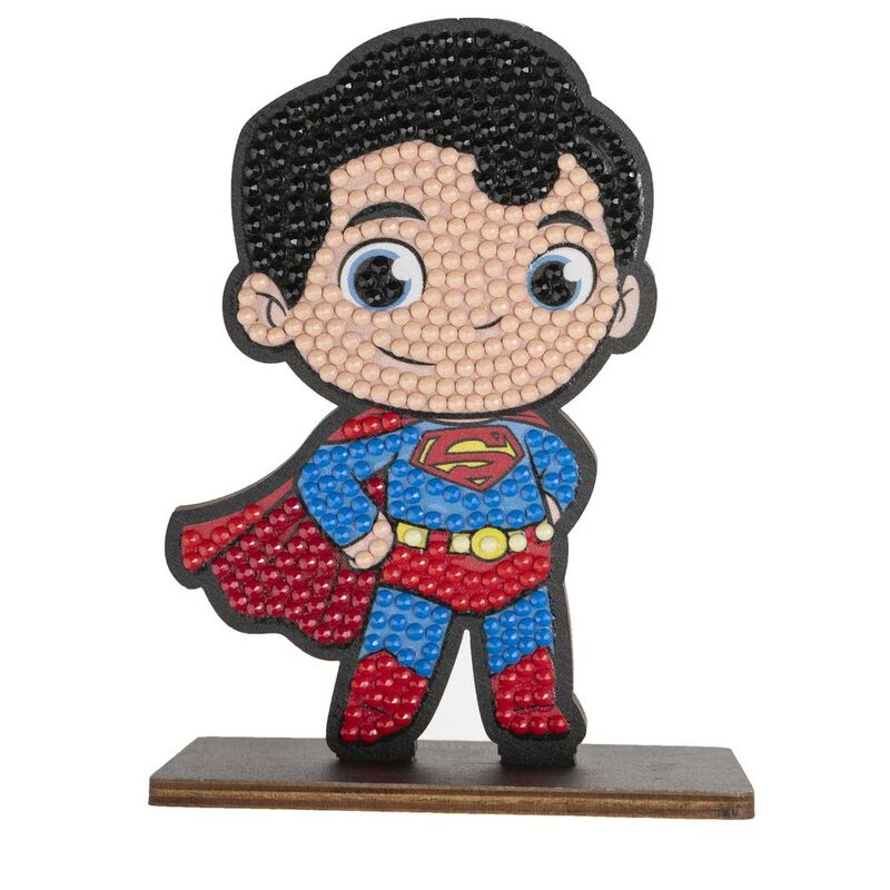 Craft Buddy Super Friends Superman DIY Crystal Art Buddies Kit (11.3 x 8.4cm) Craft Buddy Super Friends Superman DIY Crystal Art Buddies Kit (11.3 x 8.4cm)