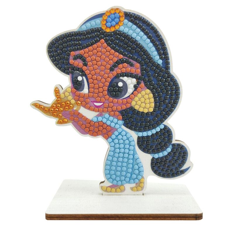 Craft Buddy Disney Princess Jasmine DIY Crystal Art Buddies Kit (11.3 x 8.4cm)