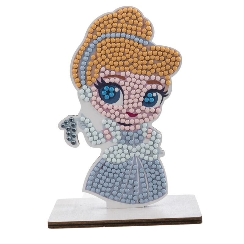 Craft Buddy Disney Princess Cinderella DIY Crystal Art Buddies Kit (11.3 x 8.4cm) Craft Buddy Disney Princess Cinderella DIY Crystal Art Buddies Kit (11.3 x 8.4cm)
