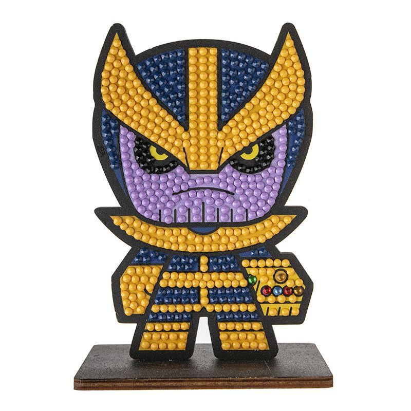 Craft Buddy Avengers Thanos DIY Crystal Art Buddies Kit (11.3 x 8.4cm)