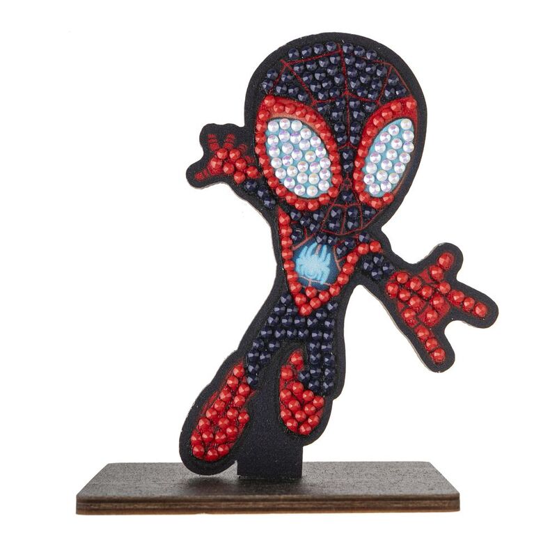 Craft Buddy Spidey And His Amazing Friends Miles Morales DIY Crystal Art Buddies Kit (11.3 x 8.4cm) Craft Buddy Spidey And His Amazing Friends Miles Morales DIY Crystal Art Buddies Kit (11.3 x 8.4cm)