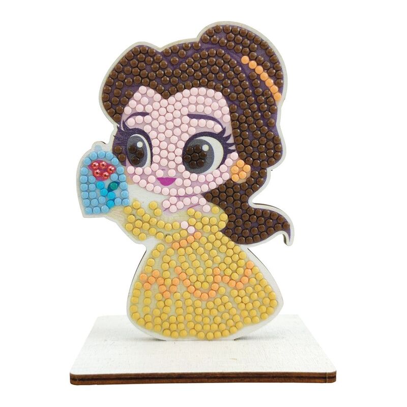 Craft Buddy Disney Princess Belle DIY Crystal Art Buddies Kit (11.3 x 8.4cm)
