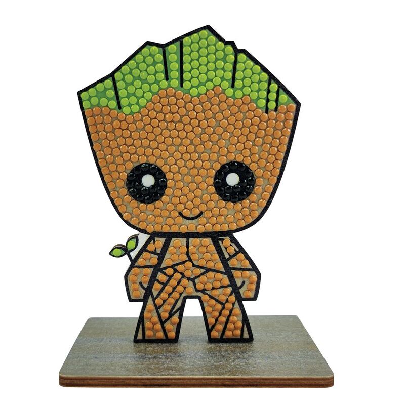 Craft Buddy Guardians Of The Galaxy Groot DIY Crystal Art Buddies Kit (11.3 x 8.4cm) Craft Buddy Guardians Of The Galaxy Groot DIY Crystal Art Buddies Kit (11.3 x 8.4cm)