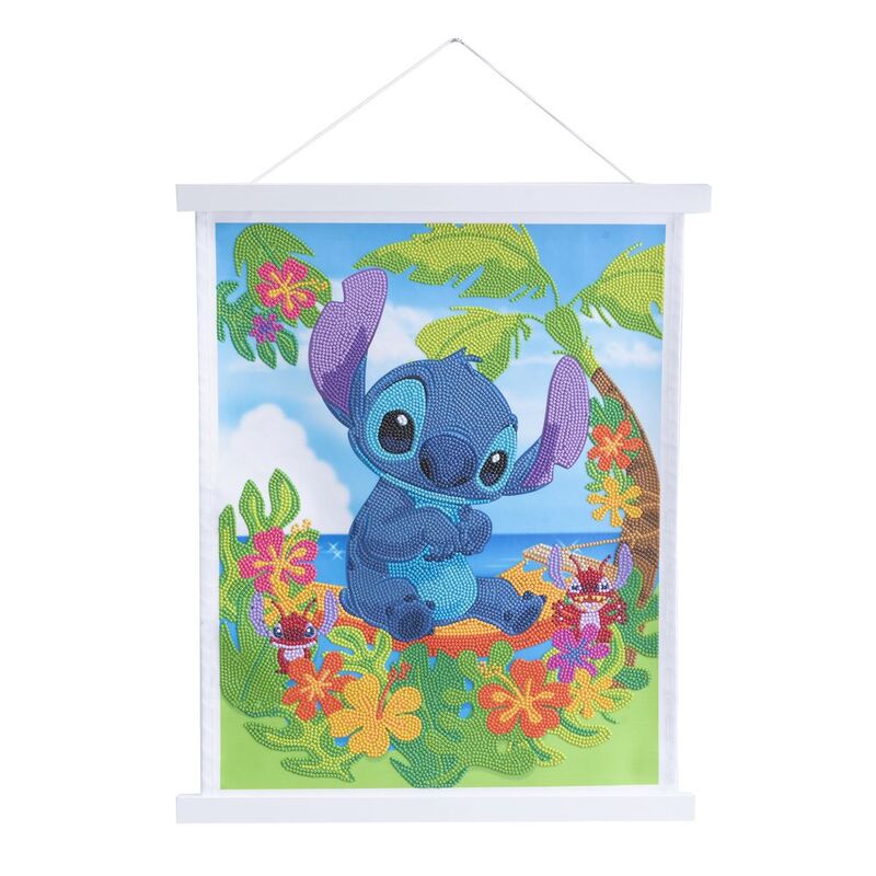 Craft Buddy Disney Lilo And Stitch (Stitch) DIY Crystal Art Scroll Kit (35 x 45cm)