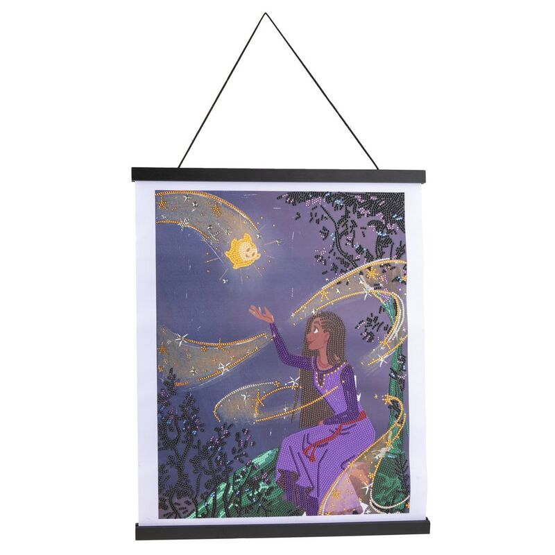 Craft Buddy Disney Wish DIY Crystal Art Scroll Kit (35 x 45cm)