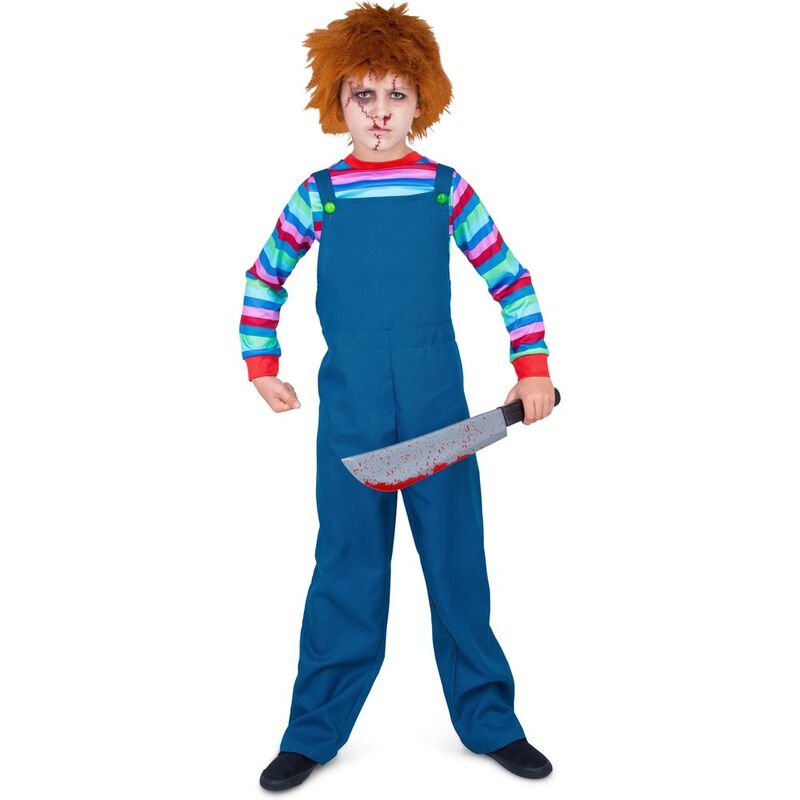 Mad Toys Evil Puppet In Overalls Costume