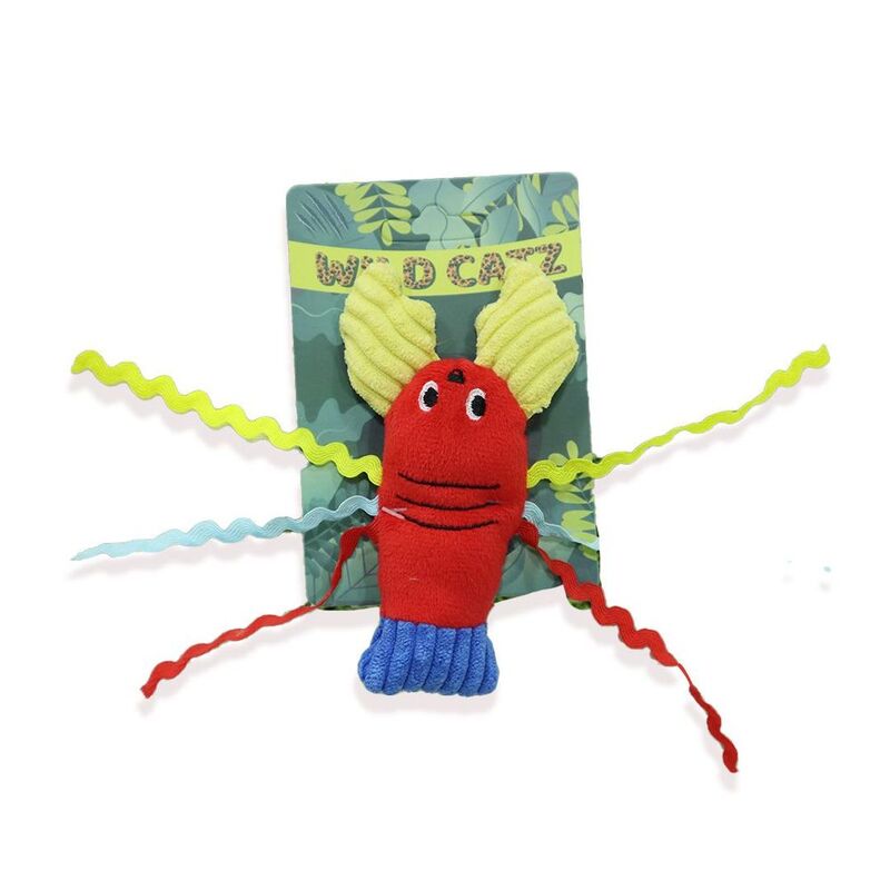 Wild Catz Superman Butterfly Catnip Cat Toy - 12 x 24cm - 11g