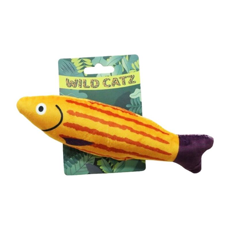 Wild Catz Mr Killer Plush Cat Toy - 22 x 6.5cm 22g