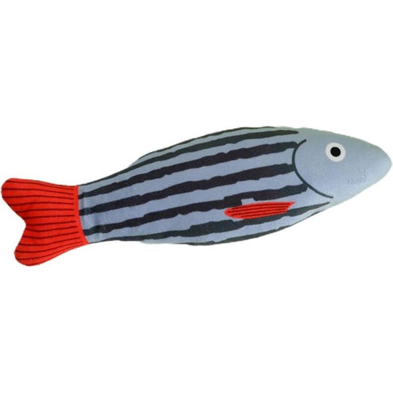 Wild Catz Mr Chuck Plush Cat Toy - 20 x 8cm 22g