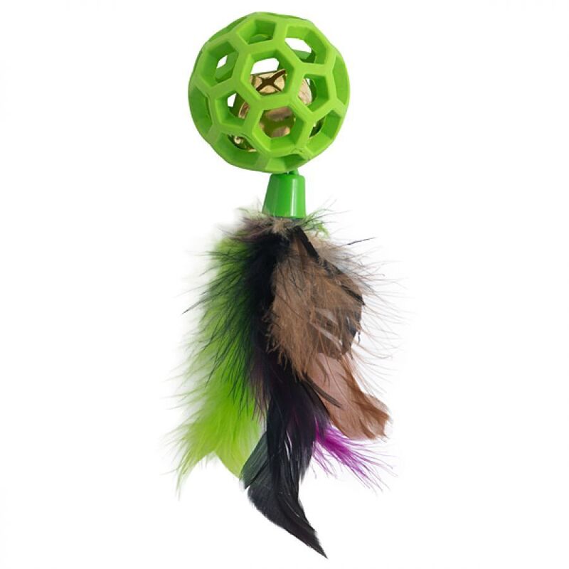 Wild Catz Top Drop Cat Toy - 5 x 15cm - Set of 2
