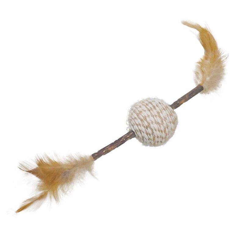 Wild Catz Top Spin Cat Toy - 4 x 25cm Wild Catz Top Spin Cat Toy - 4 x 25cm