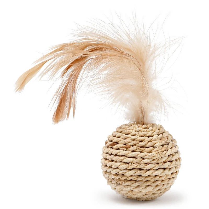 Wild Catz Twirly Top Cat Toy - 4 x 11cm Wild Catz Twirly Top Cat Toy - 4 x 11cm