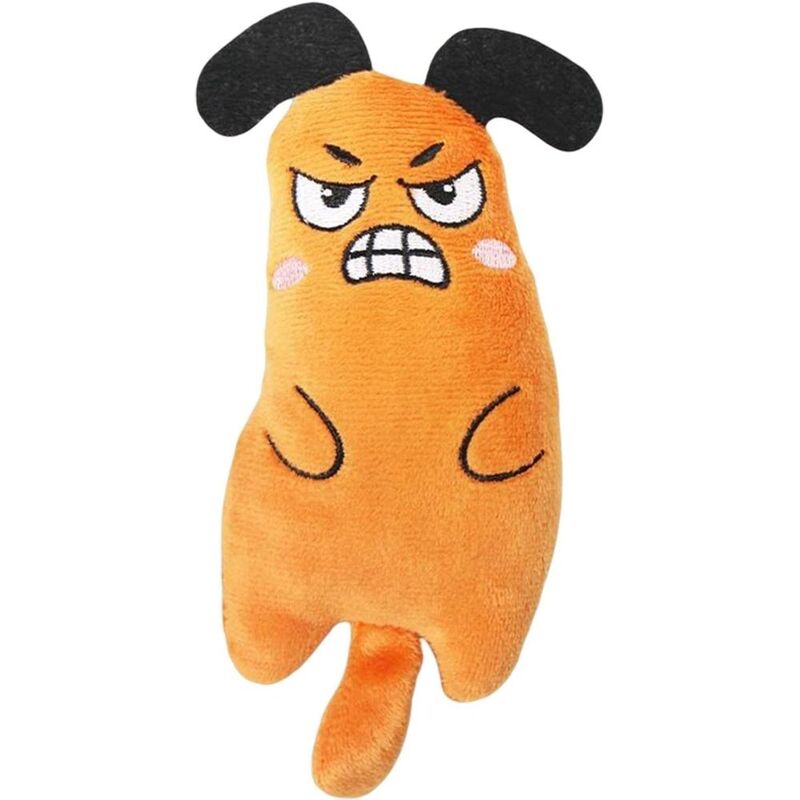 Wild Catz Scareyz Plush Cat Toy - 5.5 x 10cm Multicolors - 1Pc