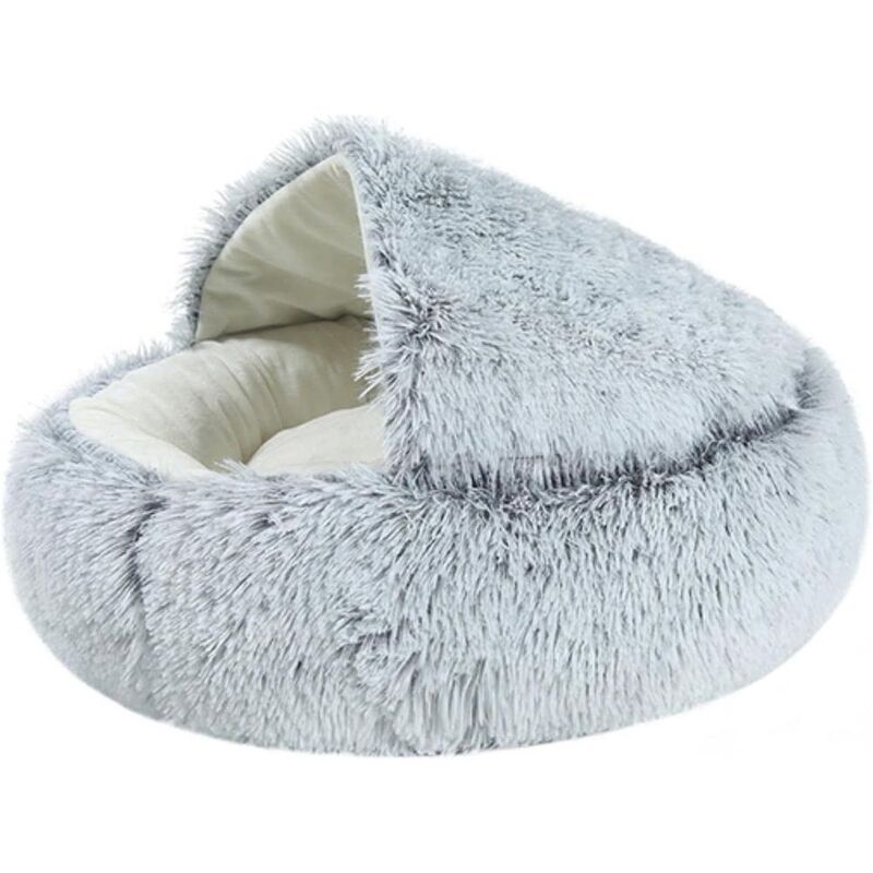 Grizzly Snuggle Cat Bed Grey - 50cm Grizzly Snuggle Cat Bed Grey - 50cm