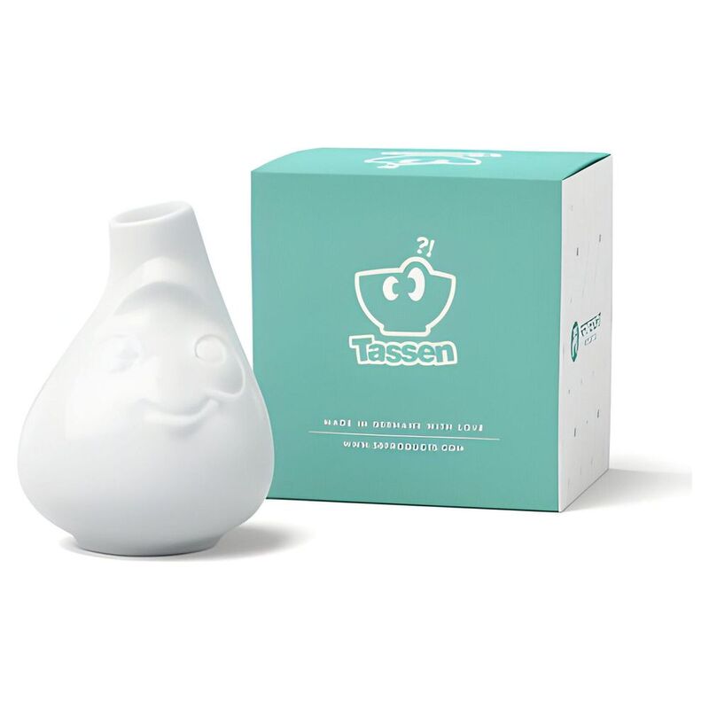 58 Products Tassen Cute 1 Flower Vase - White - Small 58 Products Tassen Cute 1 Flower Vase - White - Small