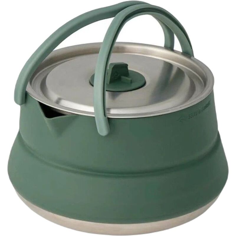 Sea to Summit Detour Stainless Steel Collapsible Kettle 1.6L Laurel Wreath - Green