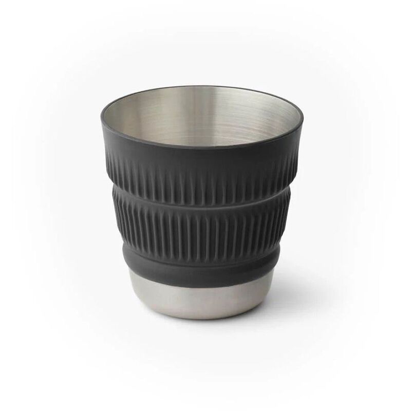 Sea to Summit Detour Stainless Steel Collapsible Mug Beluga - Black