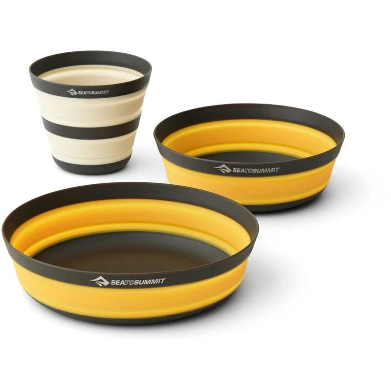 Sea to Summit Frontier Ul Collapsible Dinnerware Set (Set of 3)