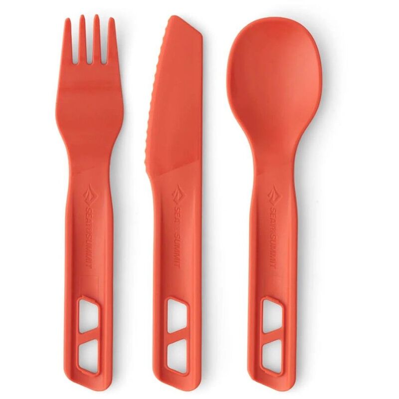 Sea to Summit Passage Cutlery Set (Set of 3) - Orange