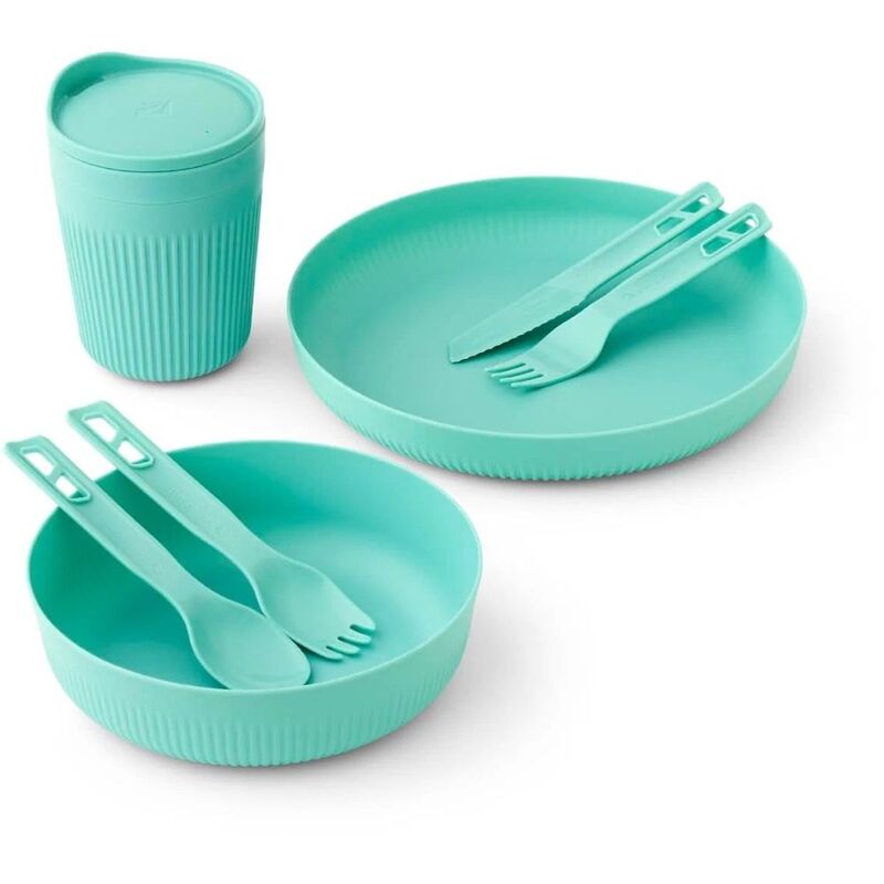 Sea to Summit Passage Dinnerware Set (Set of 7) - Green