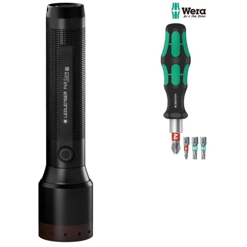 Ledlenser Combo P6R & Wera Screwdriver