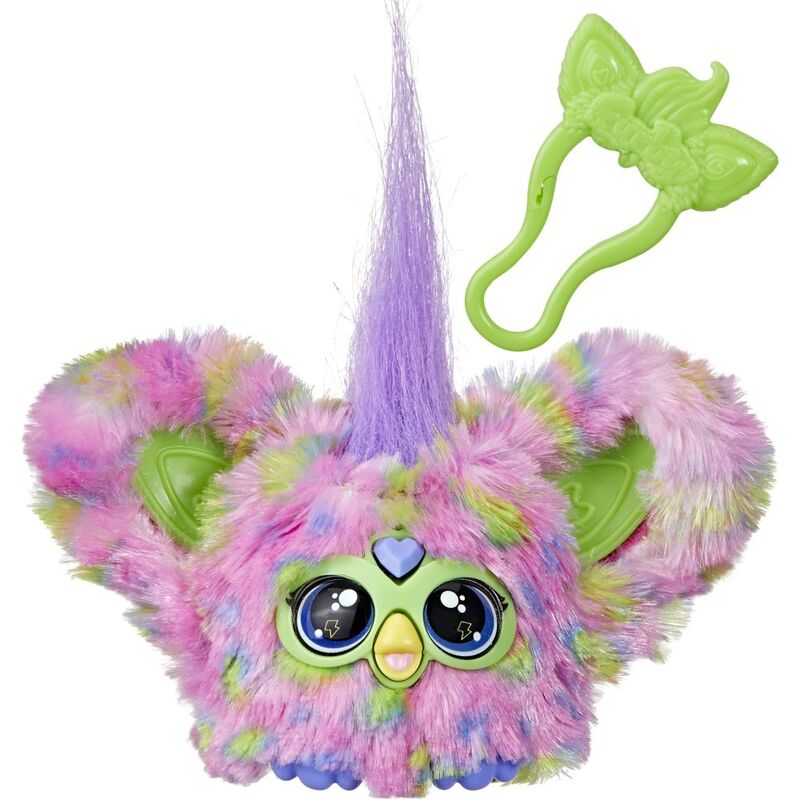 Furby Furblet Too-Koo 2-Inch Keychain Plush Toy Furby Furblet Too-Koo 2-Inch Keychain Plush Toy