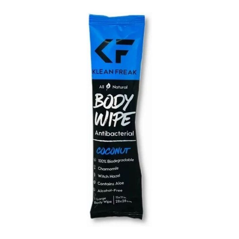 Klean Freak Coconut Body Wipes Single Sachet