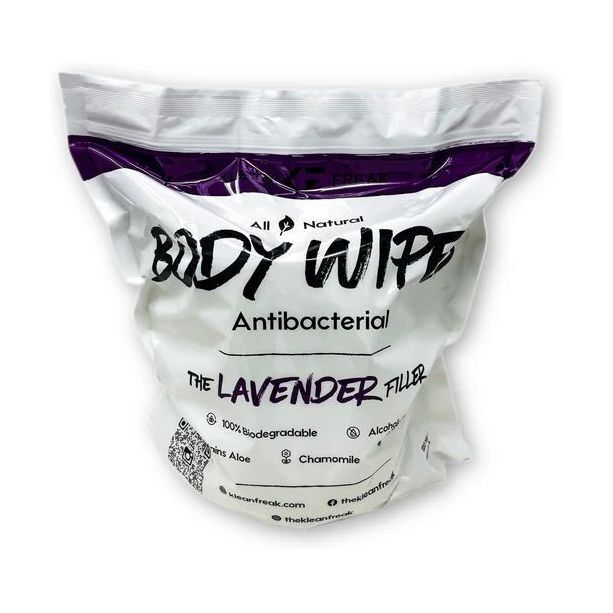 Klean Freak Lavender Body Wipes The Filler