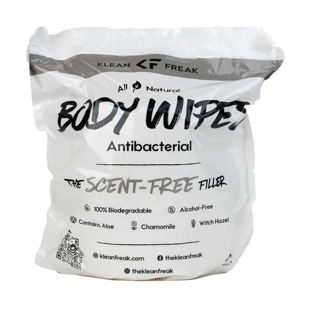 Klean Freak Scent Free Body Wipes The Filler