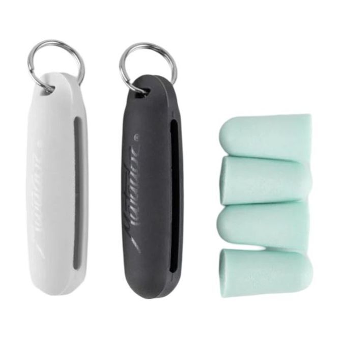 Travel Earplugs Kit - Grey/Silver