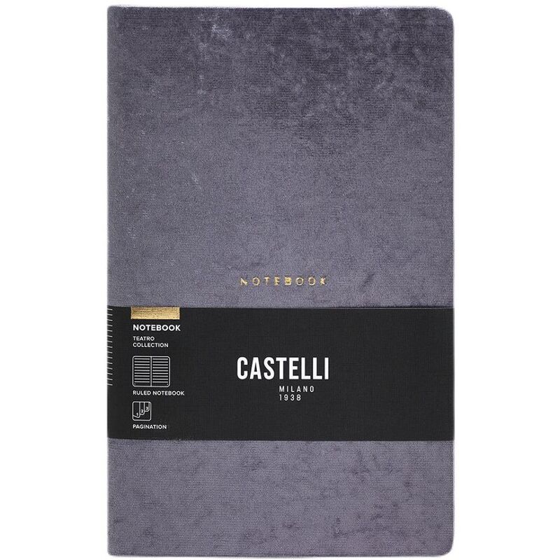 Castelli Medium Ruled Teatro Notebook - Avio (13 x 21 cm) Castelli Medium Ruled Teatro Notebook - Avio (13 x 21 cm)