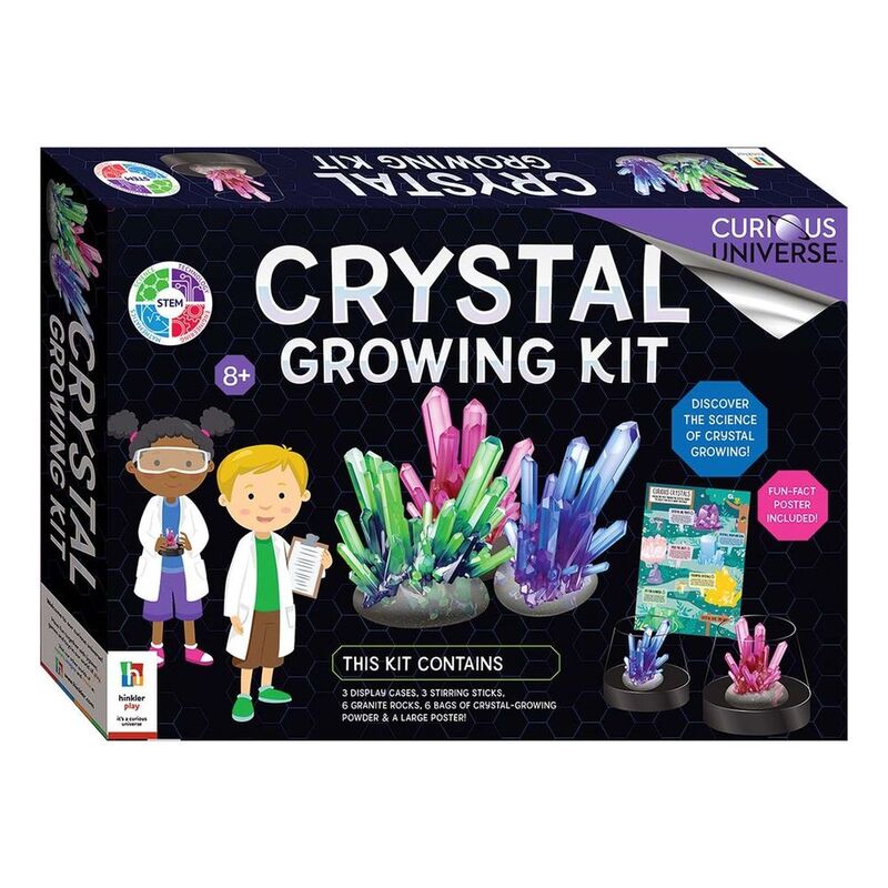 Curious Universe Crystal Growing Kit | Hinkler Books Curious Universe Crystal Growing Kit | Hinkler Books