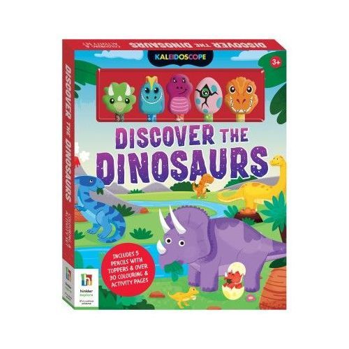 Discover The Dinosaurs Colouring & Activity Set | Hinkler Books
