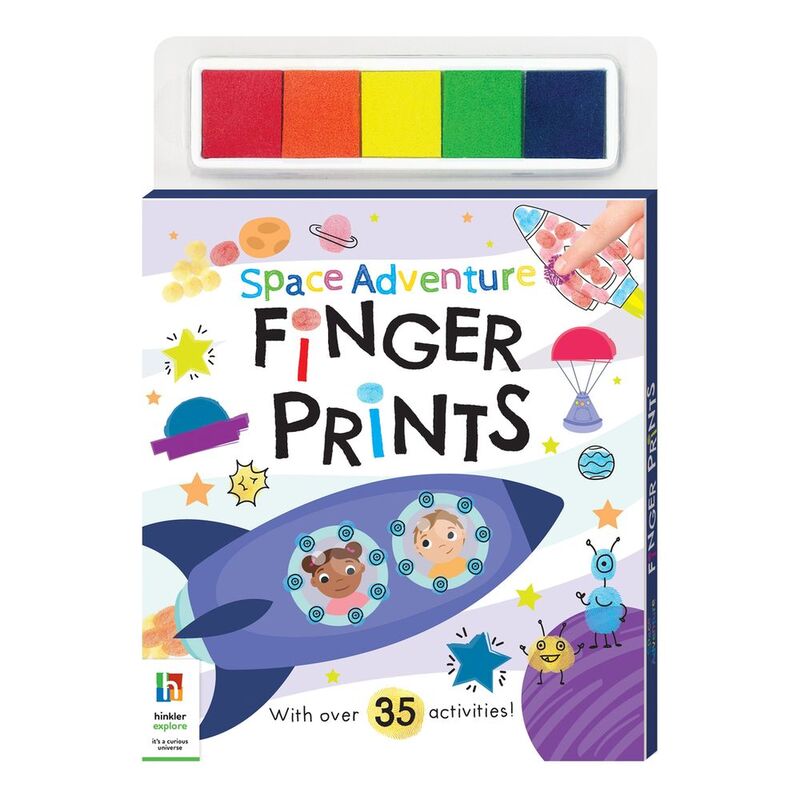 Space Adventure Finger Prints | Hinkler Books