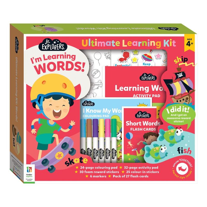 Junior Explorers I Know My Words! Ultimate Activity Kit | Hinkler Books