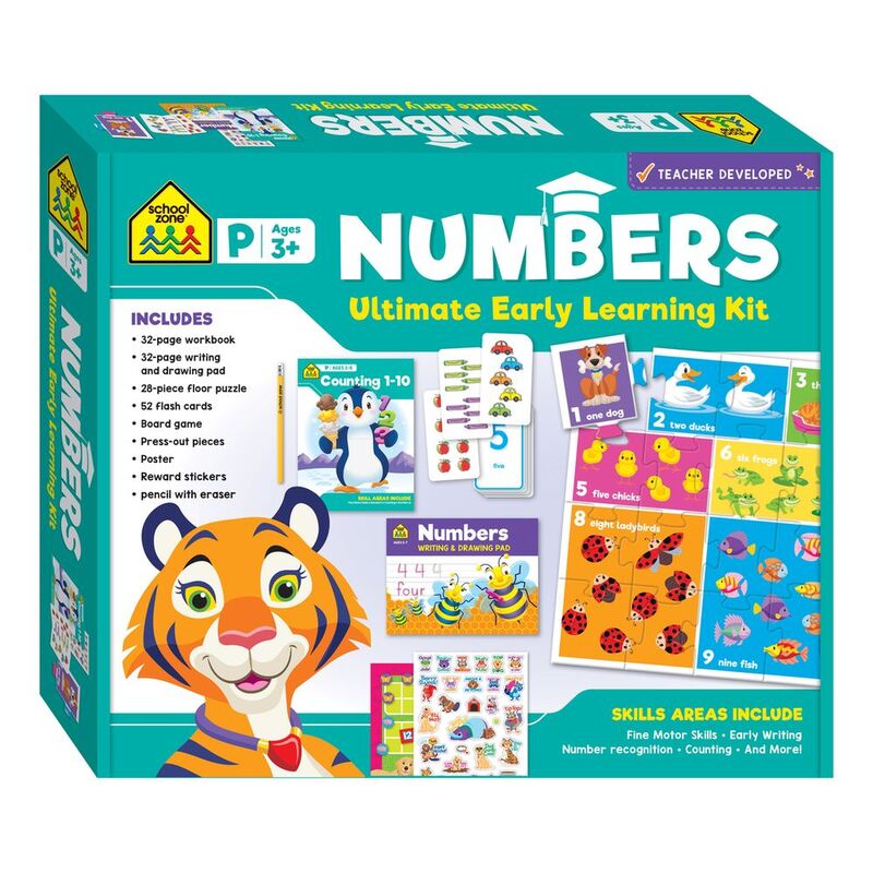 School Zone Ultimate Learning Kit - Numbers | Hinkler Books School Zone Ultimate Learning Kit - Numbers | Hinkler Books