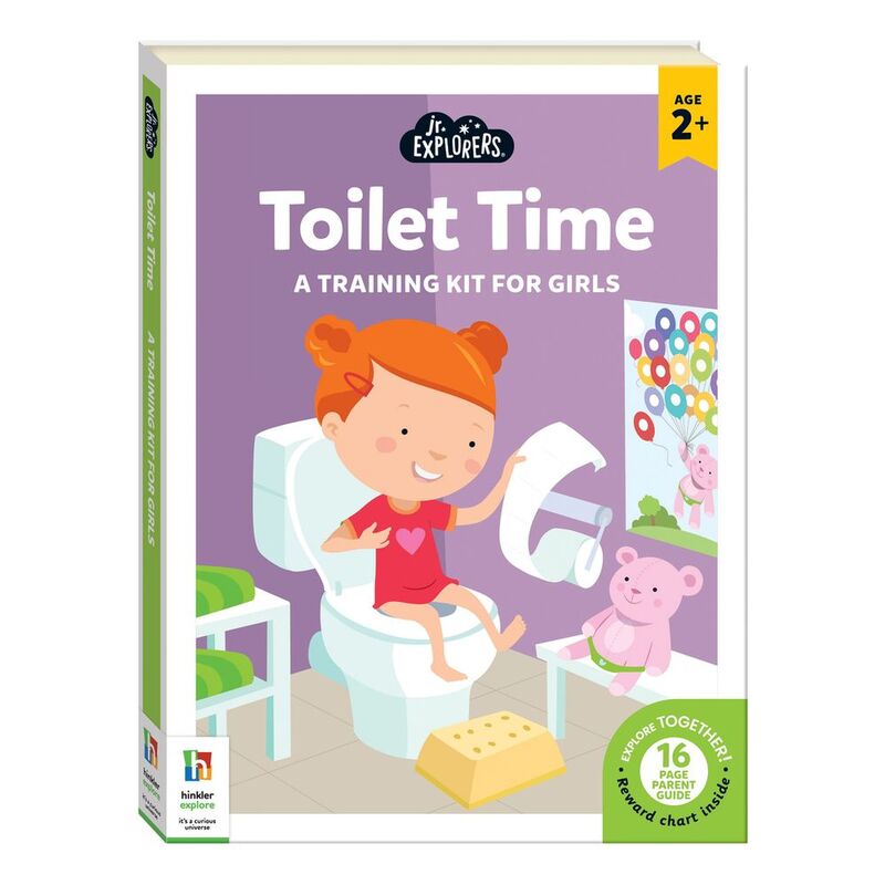 Junior Explorers Toilet Time For Girls | Hinkler Books