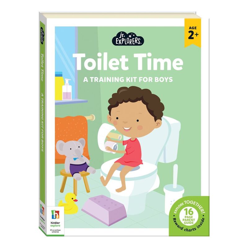 Junior Explorers Toilet Time For Boys | Hinkler Books