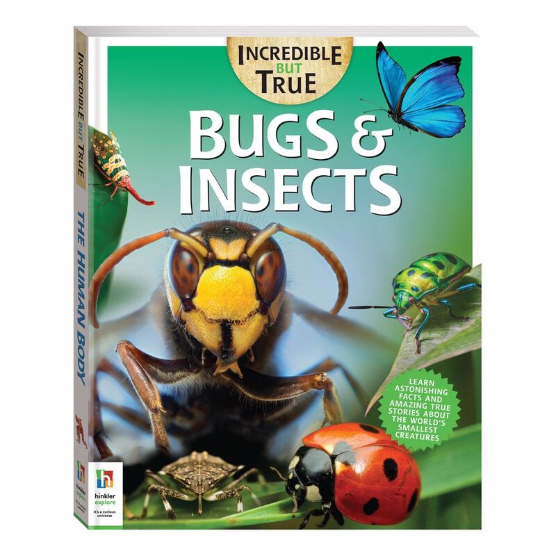 Incredible But True Bugs And Insects | Hinkler Books