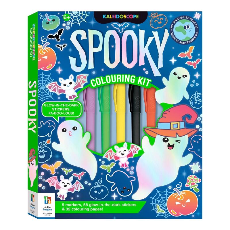 Kaleidoscope Spooky Colouring Kit | Hinkler Books Kaleidoscope Spooky Colouring Kit | Hinkler Books