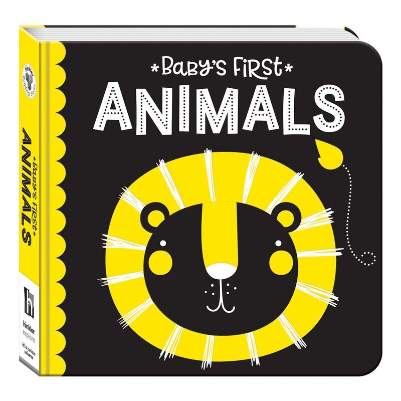 Building Blocks High Contrast Neon Baby'S First Animals | Hinkler Books