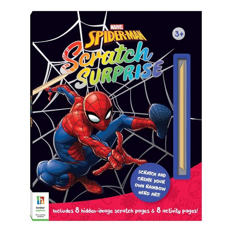 Scratch Surprise Spider-Man | Hinkler Books