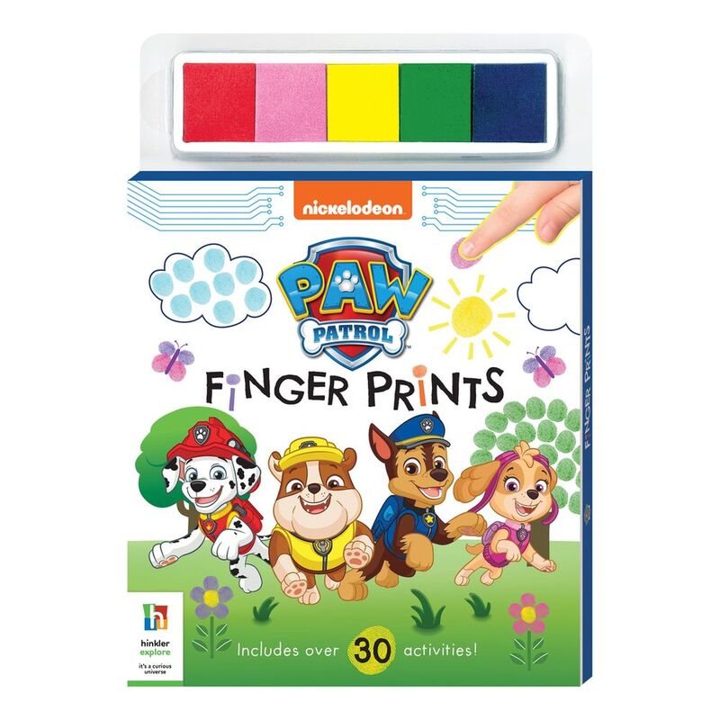 Paw Patrol Finger Prints | Hinkler Books