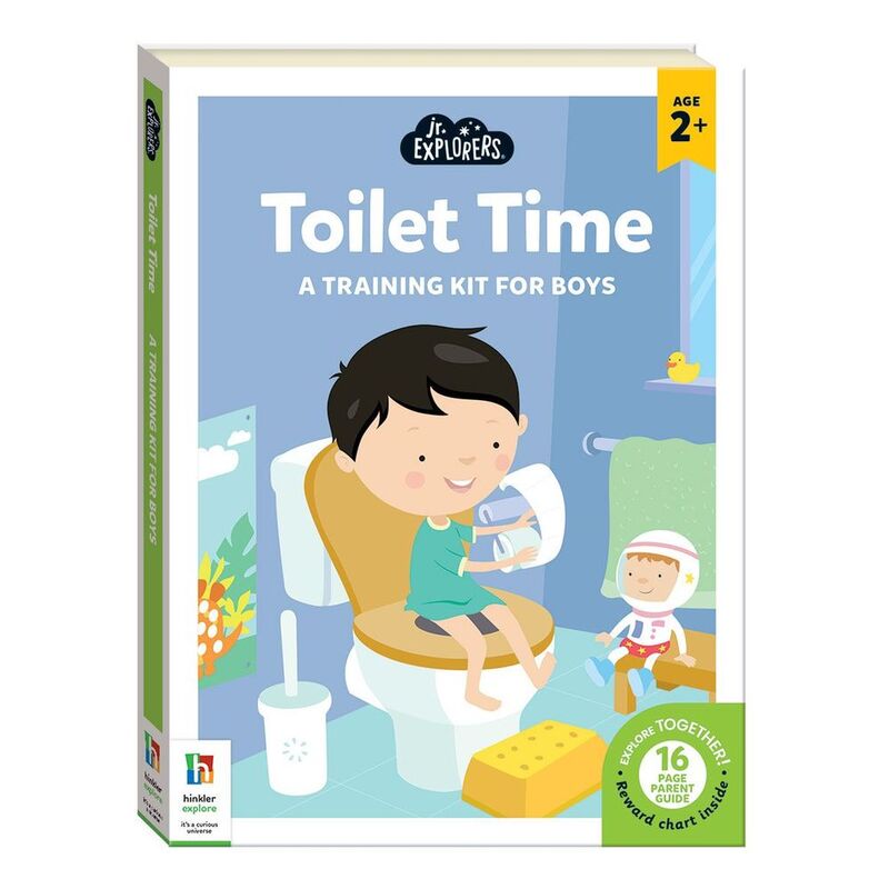 Junior Explorers Toilet Time For Boys | Hinkler Books