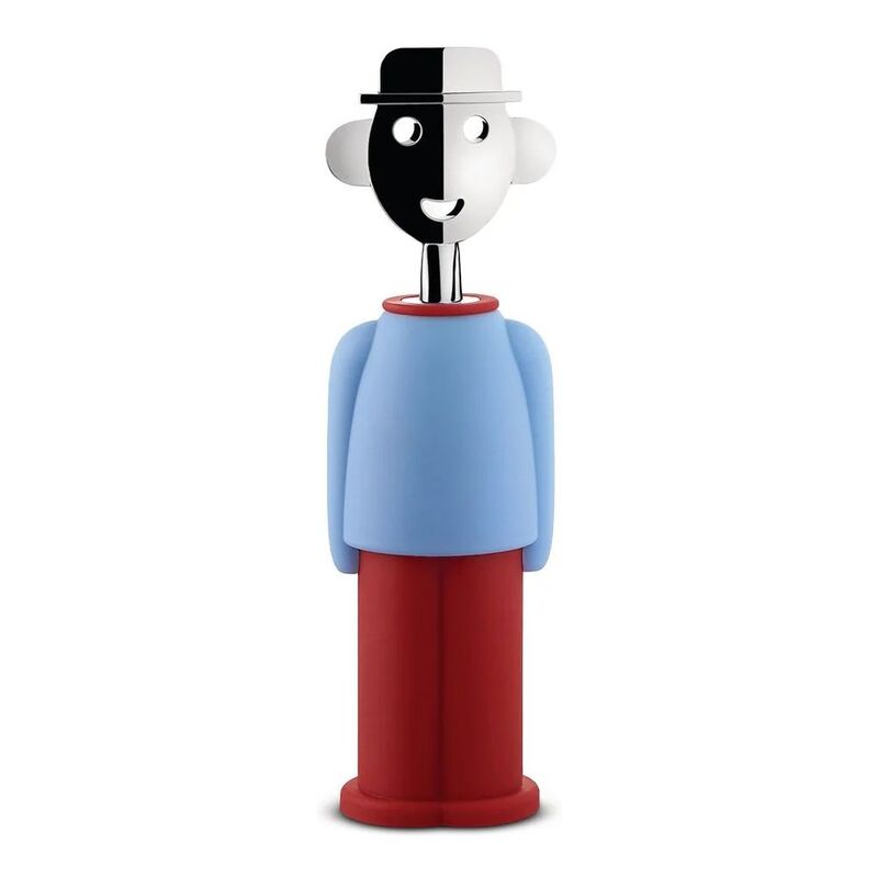 Alessi Alessandro Mendini Corkscrew - Red